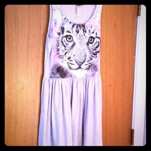 Plus size girls summer dress